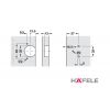 ����� HAFELE Aximat 300 ���������� ���������, 3D �����������