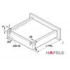  Hafele Matrix Runner UM A30 Push to open,  , 250 