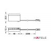 ���������� ��� ���������� ����� HAFELE Loox LED 2019 12V/0,2W �������� ����� ���� 4000�.