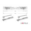 �������� ���������� ����� �� ���������, HAFELE D-Line 50-P. ��� ����� �� 50 ��. ������ ����� �� 744 �� � �����. � ������������ ���������.